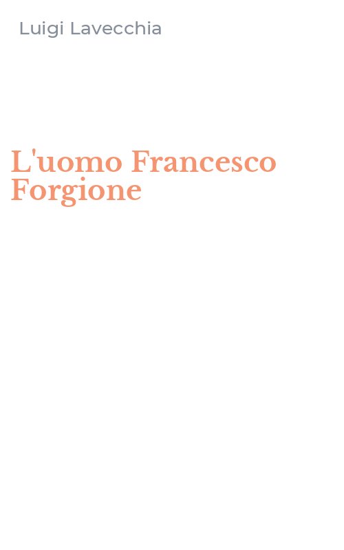 L'uomo Francesco Forgione