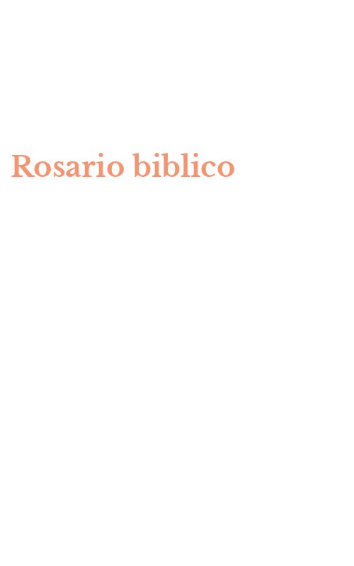 Rosario biblico
