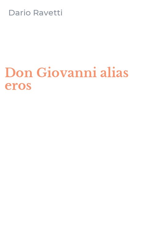 Don Giovanni alias eros