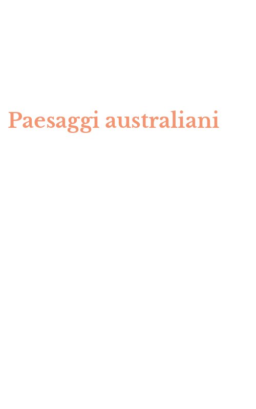 Paesaggi australiani