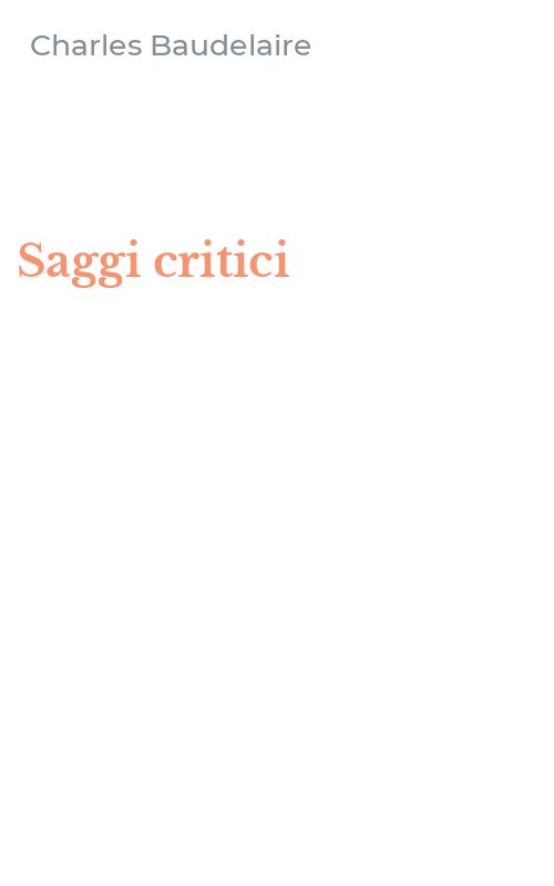Saggi critici