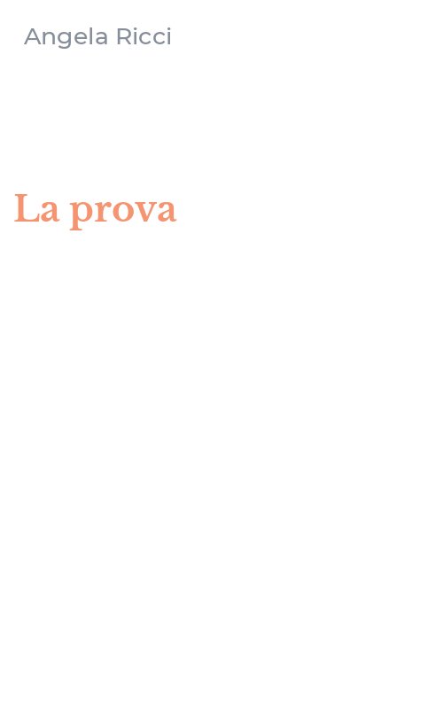 La prova