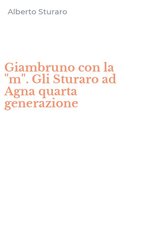 Giambruno con la 