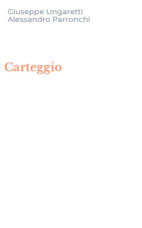 Carteggio