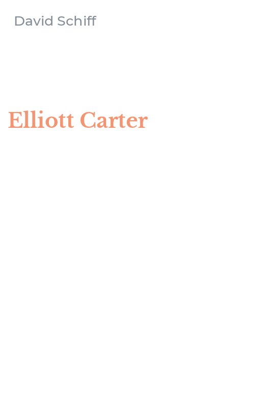 Elliott Carter