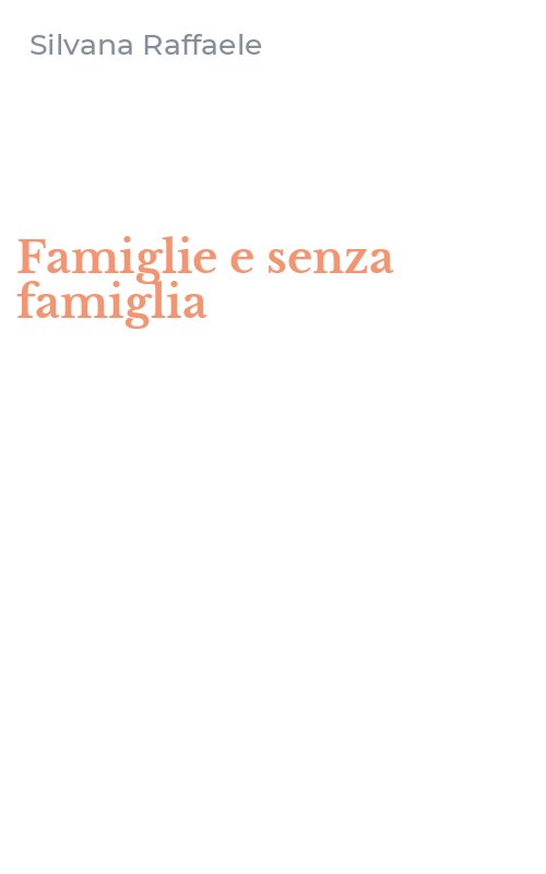 Famiglie e senza famiglia