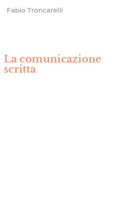 La comunicazione scritta