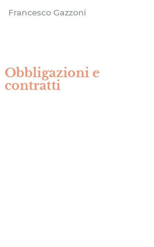 Obbligazioni e contratti