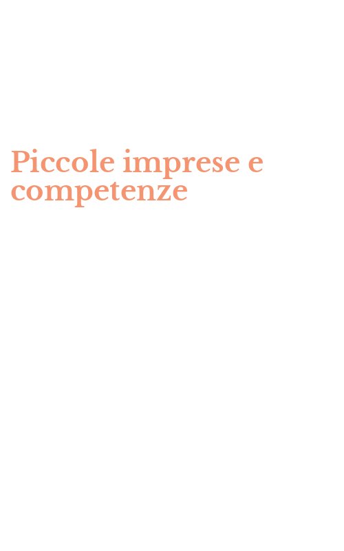 Piccole imprese e competenze