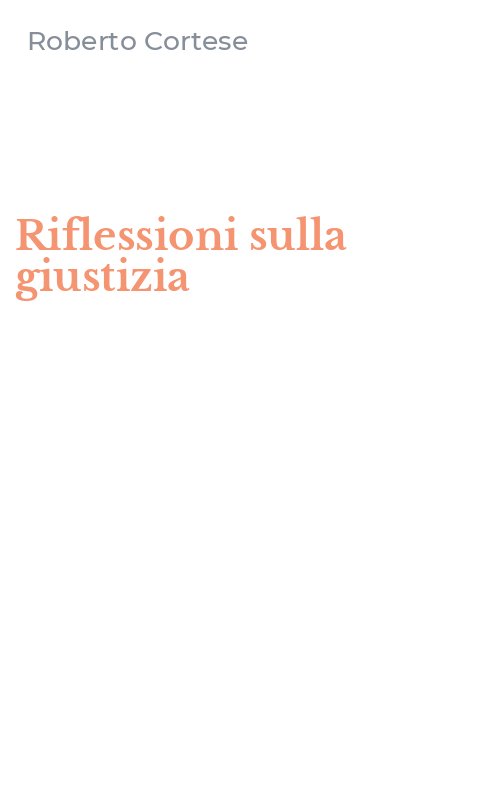 Riflessioni sulla giustizia