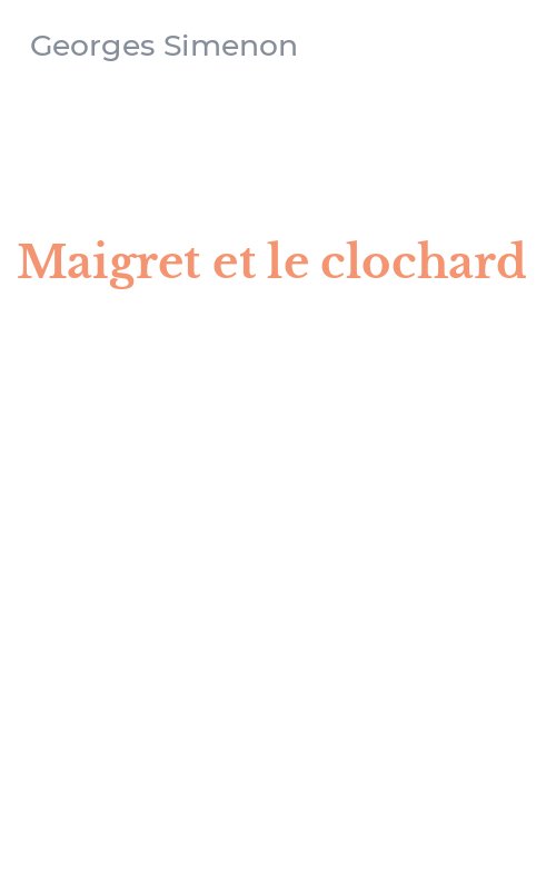 Maigret et le clochard