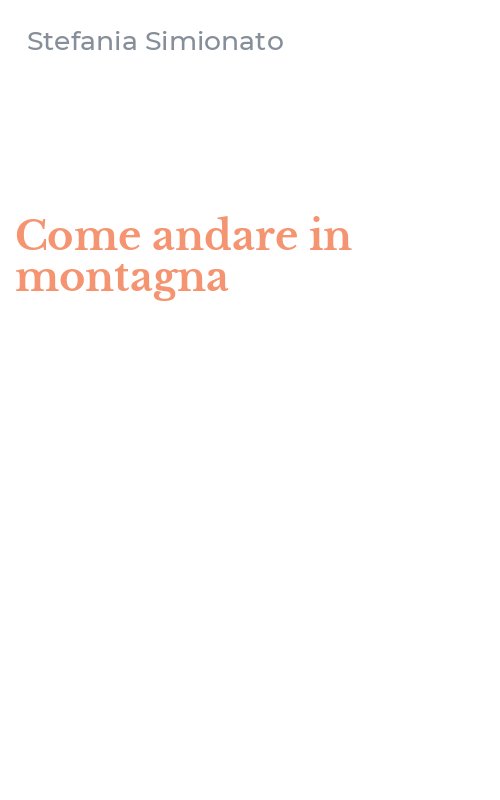 Come andare in montagna
