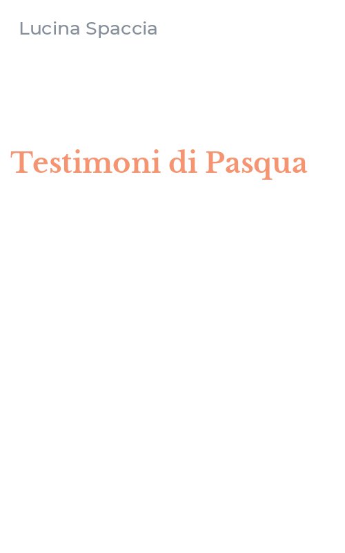 Testimoni di Pasqua