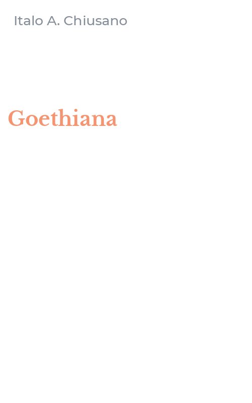 Goethiana