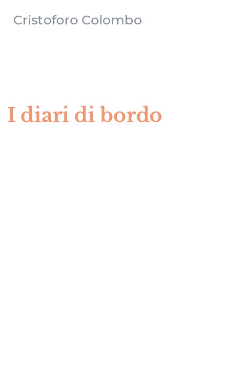I diari di bordo