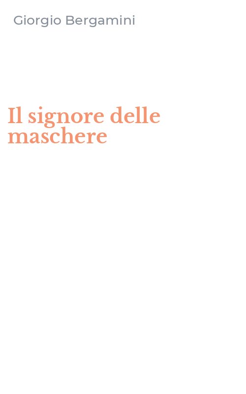 Il signore delle maschere