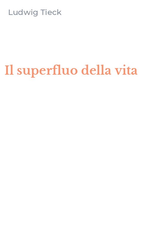 Il superfluo della vita