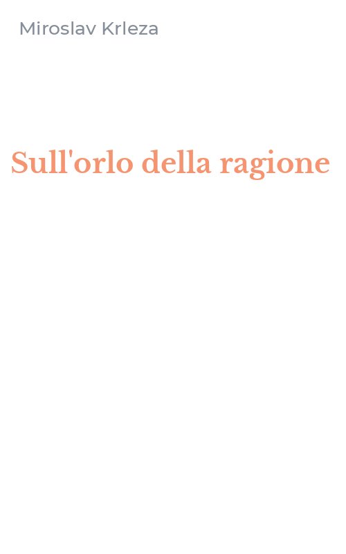 Sull'orlo della ragione