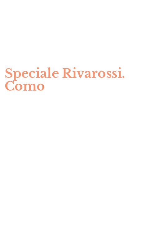 Speciale Rivarossi. Como