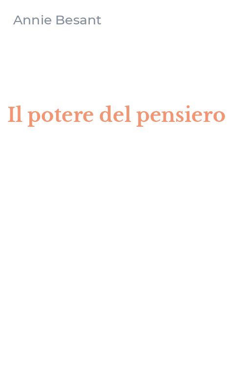 Il potere del pensiero