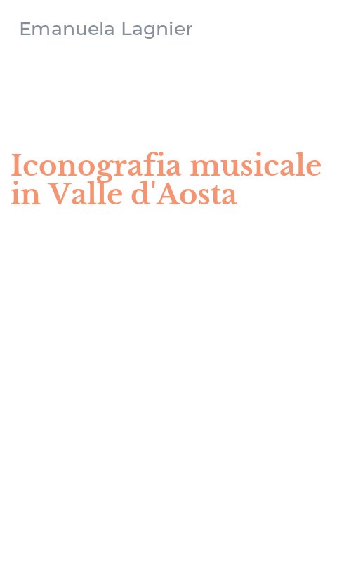 Iconografia musicale in Valle d'Aosta