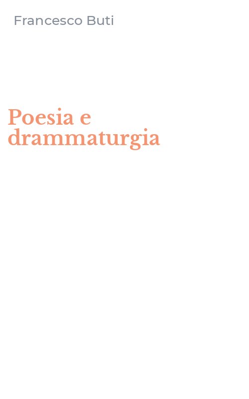 Poesia e drammaturgia