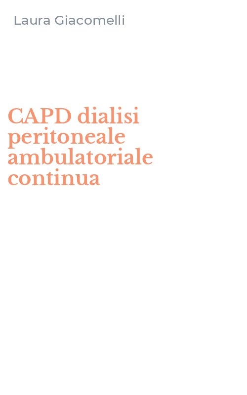 CAPD dialisi peritoneale ambulatoriale continua