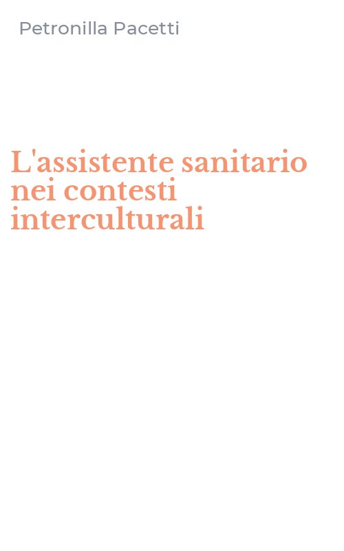 L'assistente sanitario nei contesti interculturali