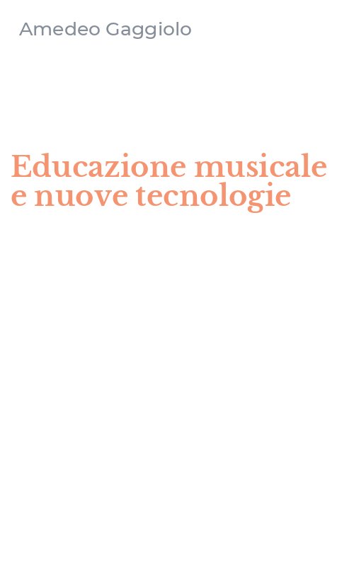 Educazione musicale e nuove tecnologie