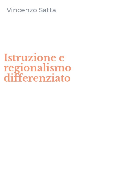Istruzione e regionalismo differenziato