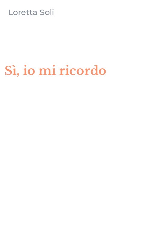 Sì, io mi ricordo