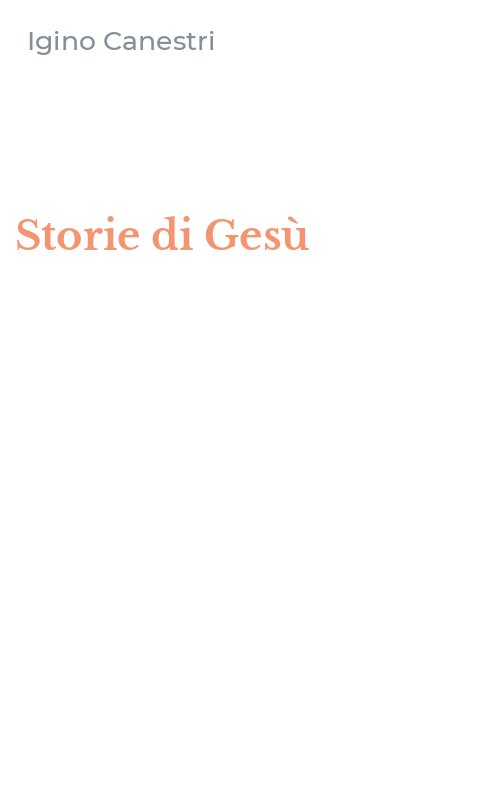 Storie di Gesù