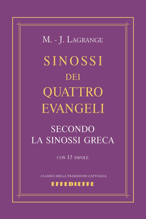 Sinossi dei quattro Evangeli