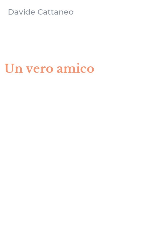 Un vero amico