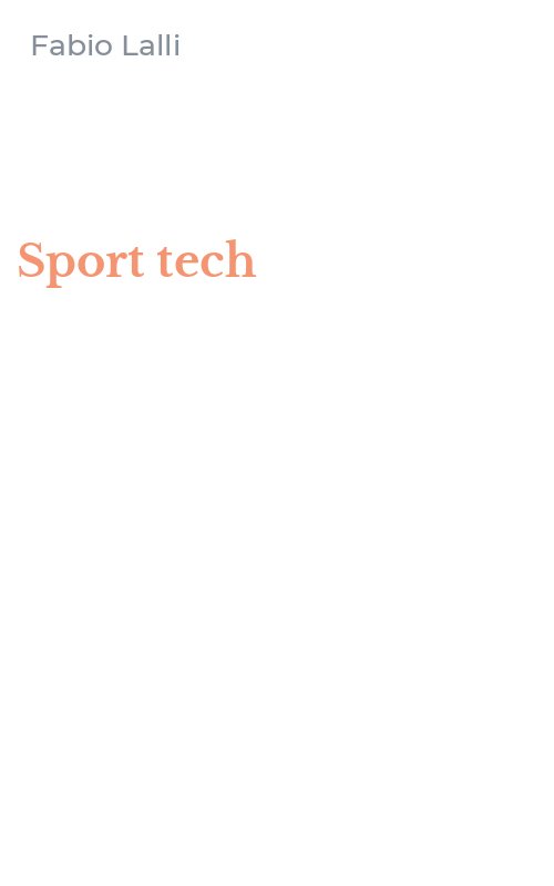 Sport tech