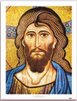 CRISTO PANTOCRATOR ANNUS FIDEI 30X40 CM