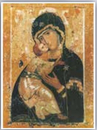 MADONNA DELLA TENEREZZA 50X70 CM  REALIZZATO A STAMPA SU CARTONCINO