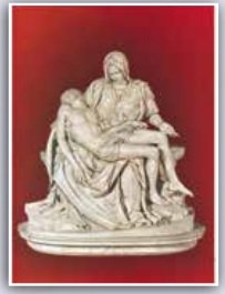 LA PIETA' 50X70 CM