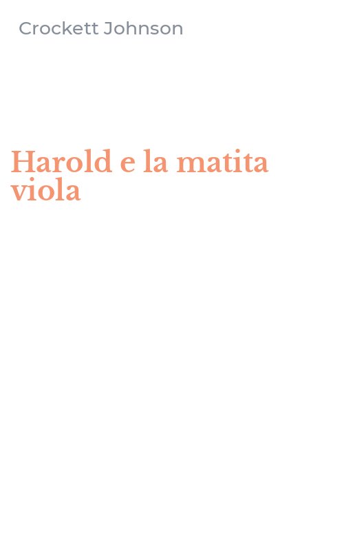 Harold e la matita viola