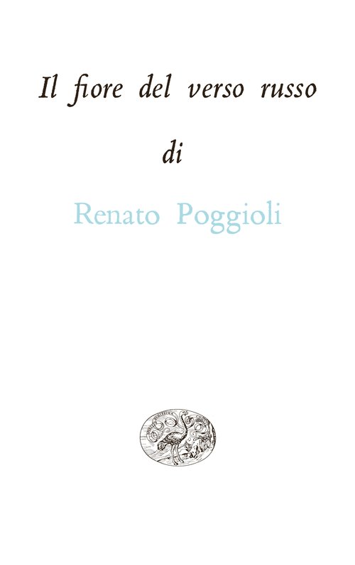 Il fiore del verso russo
