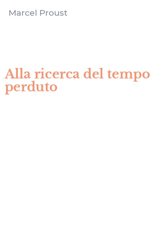 Alla ricerca del tempo perduto