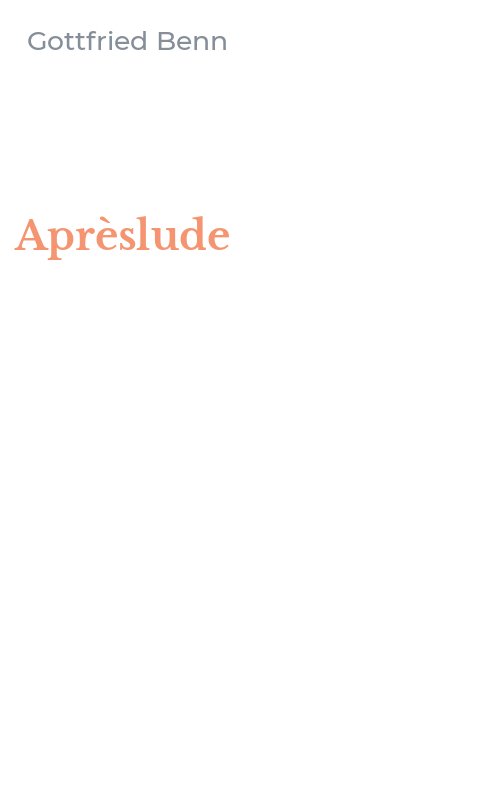 Aprèslude