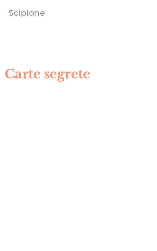 Carte segrete