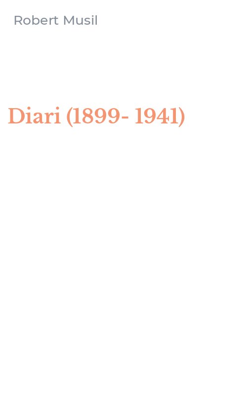 Diari (1899-1941)