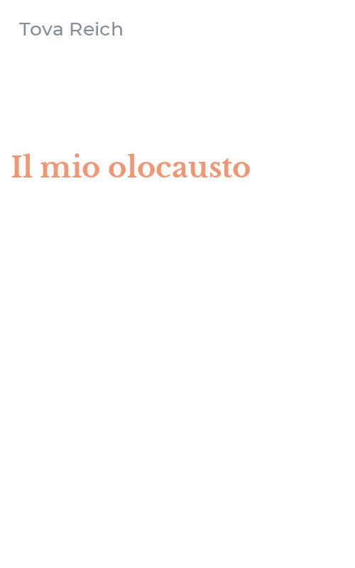 Il mio olocausto
