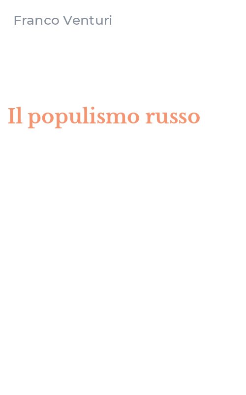 Il populismo russo
