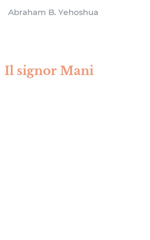 Il signor Mani