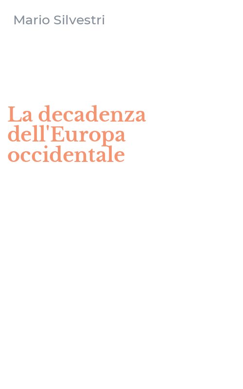 La decadenza dell'Europa occidentale