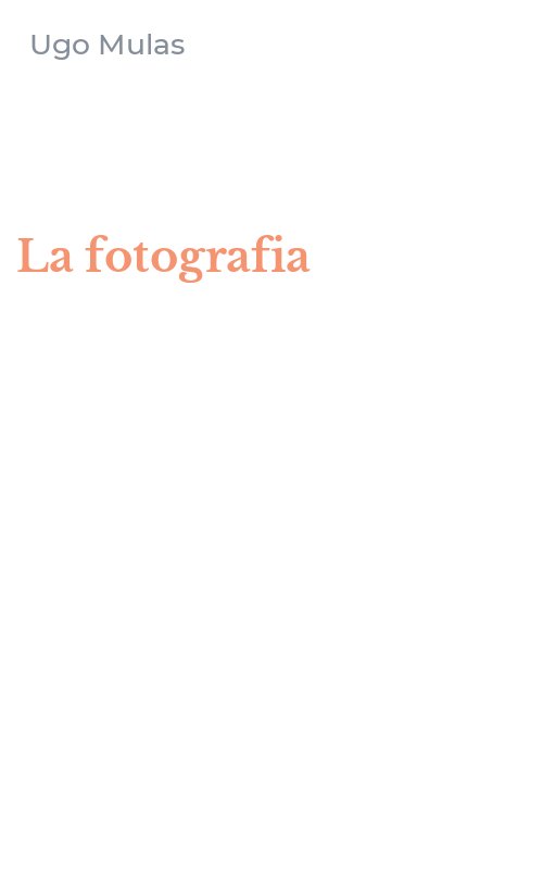 La fotografia