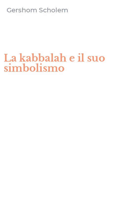 La kabbalah e il suo simbolismo